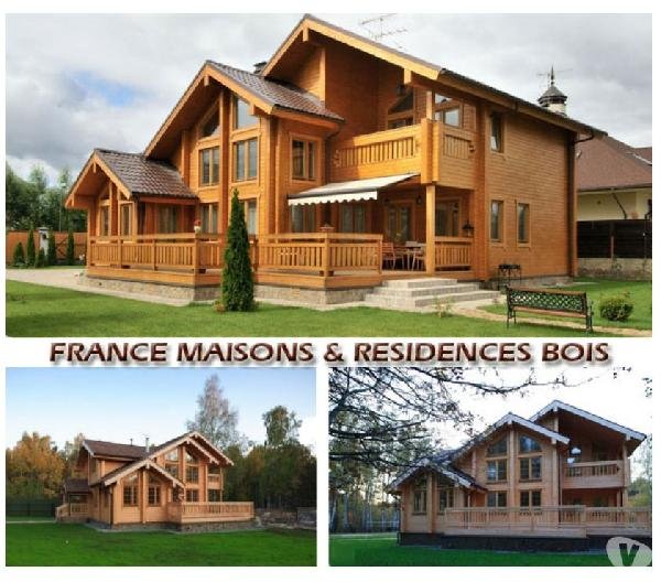 Site web de France Maisons Bois : Construisez votre maison en bois !